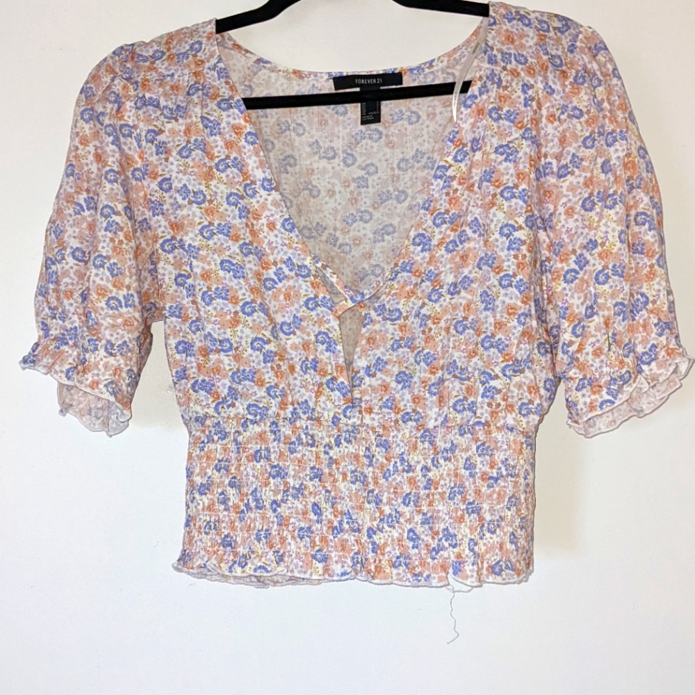 Floral summer top